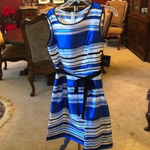 Ellen Tracy flared skirt dress